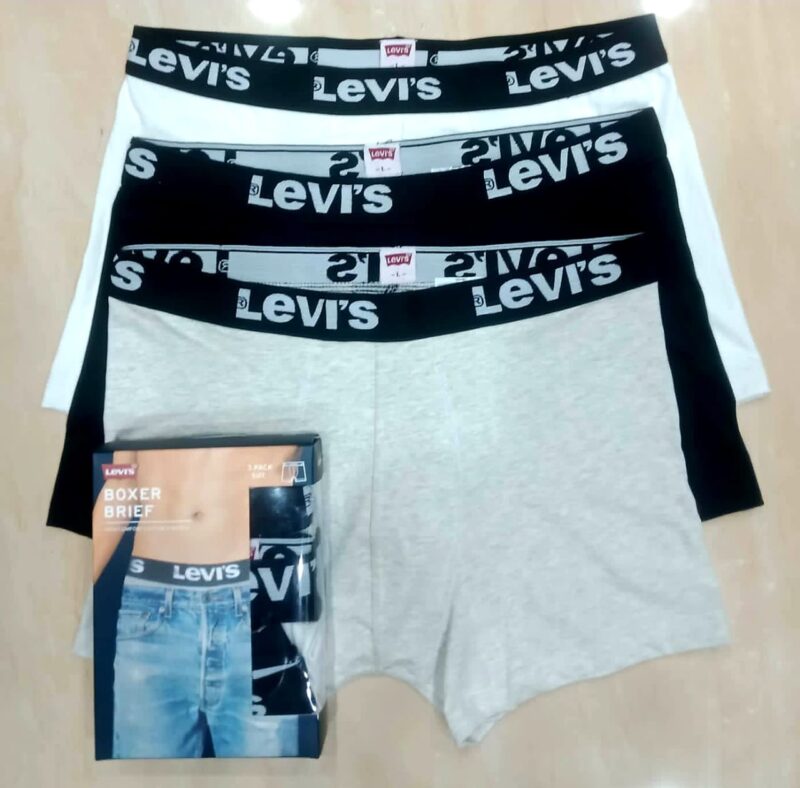 Levi's Mens Underwear 3 Pack Mens Boxer Briefs for Men Cotton Stretch